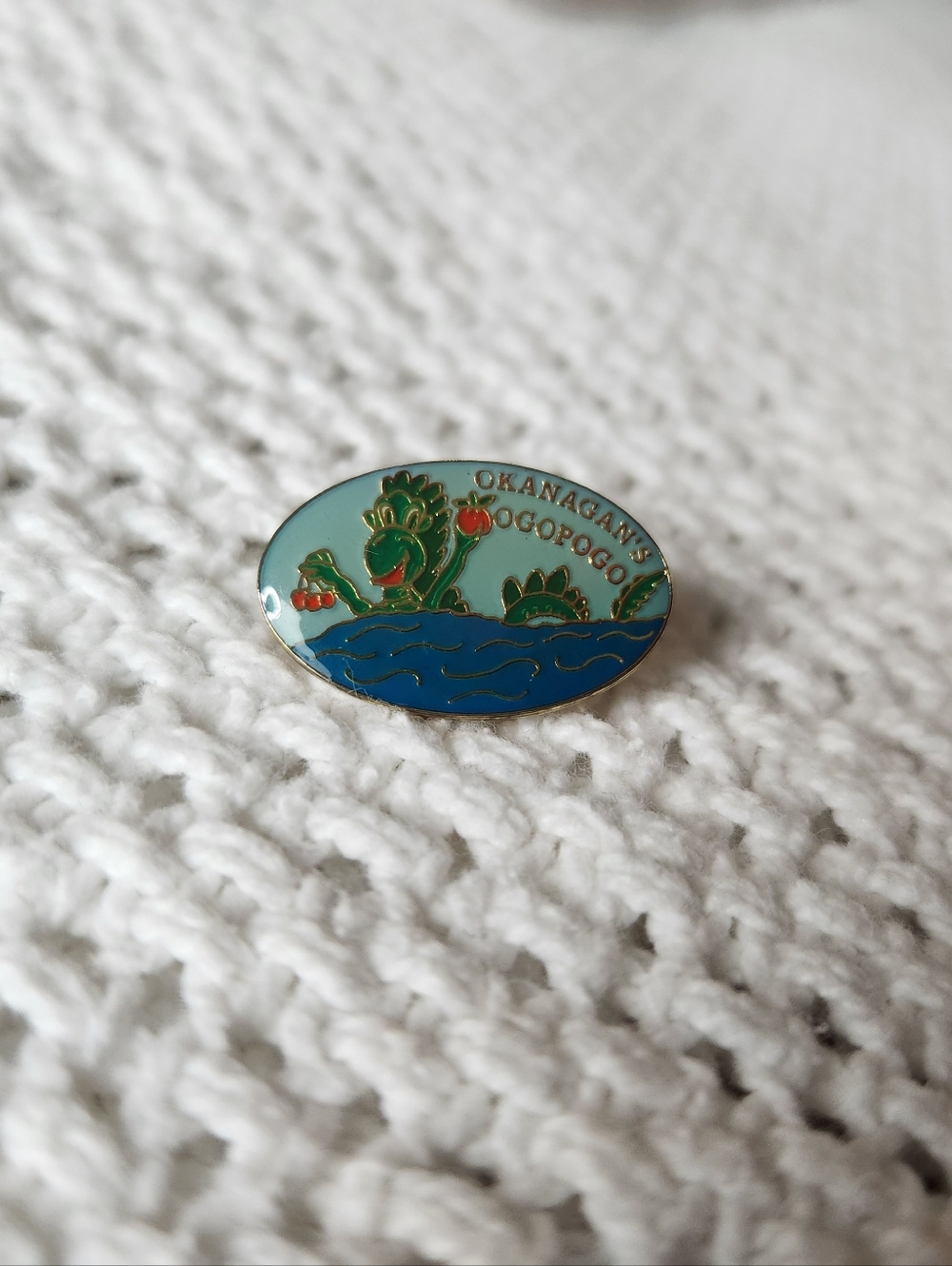 Vintage Okanagan's Ogopogo Pin